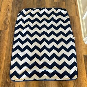 Circo Chevron Blanket - Navy and White from Target 2016 baby blanket